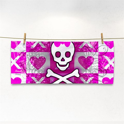 Skull Princess Hand Towel from ArtsNow.com Front