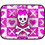 Skull Princess Fleece Blanket (Mini)