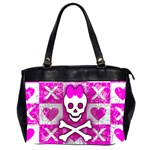 Skull Princess Oversize Office Handbag (2 Sides)