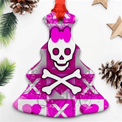 Skull Princess Christmas Tree Ornament (Two Sides) from ArtsNow.com Back