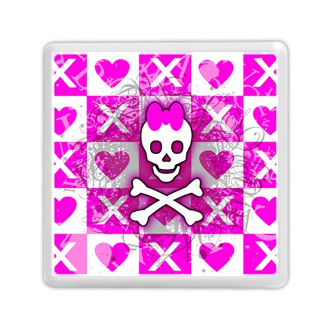Skull Princess Memory Card Reader (Square) from ArtsNow.com Front