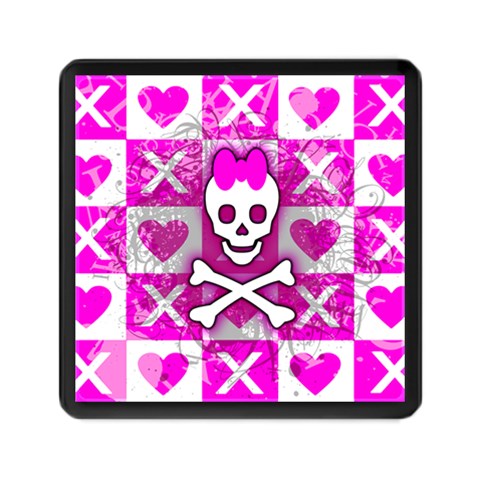 Skull Princess Memory Card Reader (Square) from ArtsNow.com Front