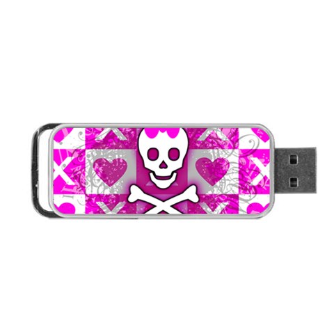 Skull Princess Portable USB Flash (One Side) from ArtsNow.com Front