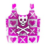 Skull Princess Full Print Recycle Bag (L)