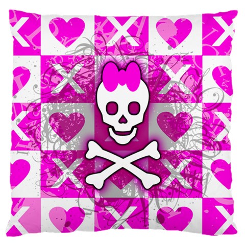Skull Princess Standard Flano Cushion Case (Two Sides) from ArtsNow.com Front