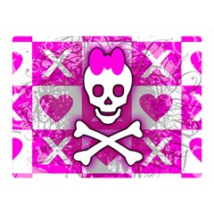 Skull Princess Double Sided Flano Blanket (Mini) from ArtsNow.com 35 x27  Blanket Front