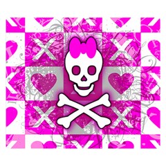 Skull Princess Double Sided Flano Blanket (Small) from ArtsNow.com 50 x40  Blanket Front