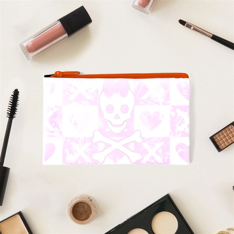 Skull Princess Cosmetic Bag (XS) from ArtsNow.com Front