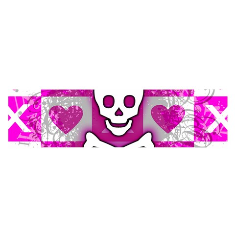Skull Princess Satin Scarf (Oblong) from ArtsNow.com Front