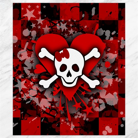 Skull Romance  Canvas 8  x 10  from ArtsNow.com 8.15 x9.66  Canvas - 1