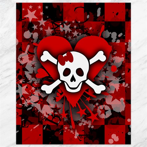 Skull Romance  Canvas 16  x 20  from ArtsNow.com 15.75 x19.29  Canvas - 1
