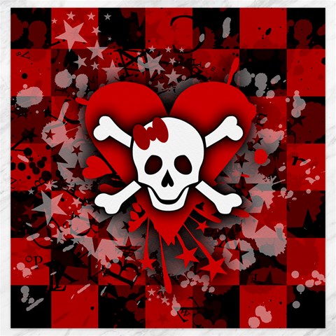 Skull Romance  Canvas 20  x 20  from ArtsNow.com 19 x19.27  Canvas - 1
