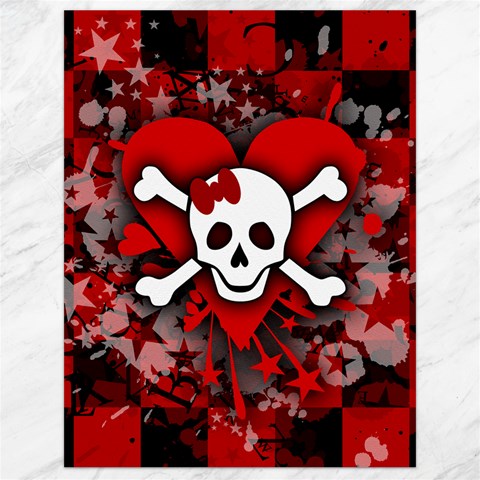 Skull Romance  Canvas 18  x 24  from ArtsNow.com 17.8 x23.08  Canvas - 1