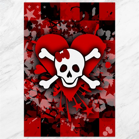 Skull Romance  Canvas 20  x 30  from ArtsNow.com 19.62 x28.9  Canvas - 1