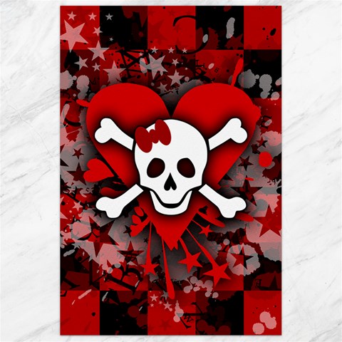 Skull Romance  Canvas 24  x 36  from ArtsNow.com 23.35 x34.74  Canvas - 1