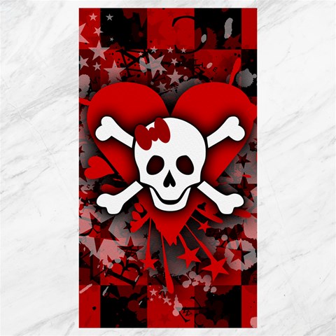 Skull Romance  Canvas 40  x 72  from ArtsNow.com 39.28 x69.23  Canvas - 1