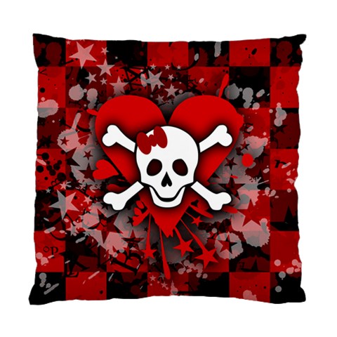 Skull Romance  Standard Cushion Case (One Side) from ArtsNow.com Front