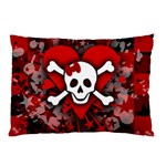 Skull Romance  Pillow Case (Two Sides)