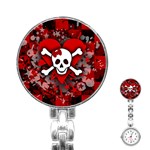 Skull Romance  Stainless Steel Nurses Watch