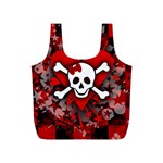 Skull Romance  Full Print Recycle Bag (S)