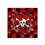 Skull Romance  Satin Bandana Scarf