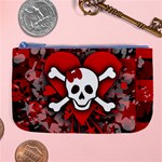Skull Romance  Large Coin Purse