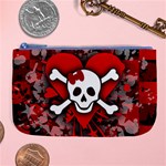 Skull Romance  Large Coin Purse