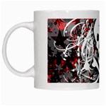 Skull Splatter White Mug