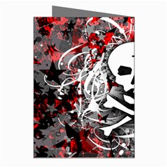 Skull Splatter Greeting Cards (Pkg of 8) from ArtsNow.com Right