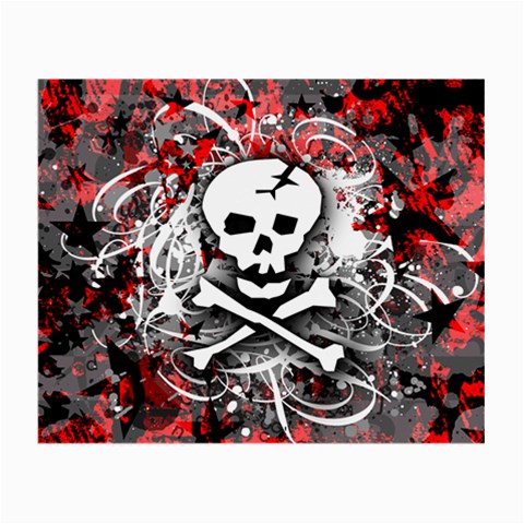 Skull Splatter Small Glasses Cloth from ArtsNow.com Front