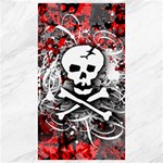 Skull Splatter Canvas 40  x 72 