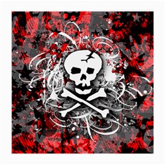 Skull Splatter Medium Glasses Cloth (2 Sides) from ArtsNow.com Back