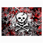 Skull Splatter Large Glasses Cloth