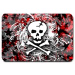 Skull Splatter Large Doormat