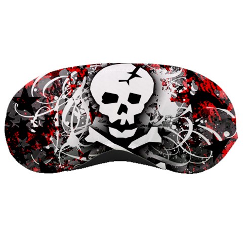 Skull Splatter Sleeping Mask from ArtsNow.com Front