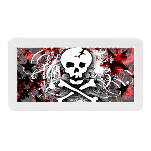 Skull Splatter Memory Card Reader (Mini) from ArtsNow.com Front