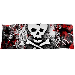 Skull Splatter Body Pillow Case Dakimakura (Two Sides) from ArtsNow.com Front