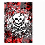 Skull Splatter Small Garden Flag (Two Sides)