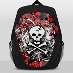 Skull Splatter Backpack Bag