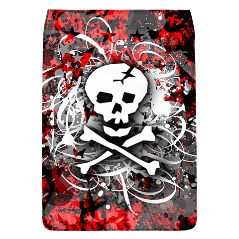 Skull Splatter Removable Flap Cover (S) from ArtsNow.com Front