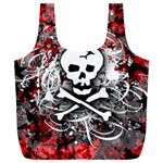 Skull Splatter Full Print Recycle Bag (XL)