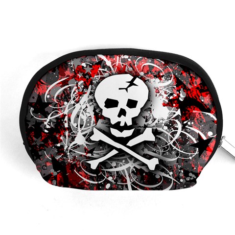 Skull Splatter Accessory Pouch (Medium) from ArtsNow.com Front