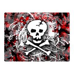 Skull Splatter Double Sided Flano Blanket (Mini) from ArtsNow.com 35 x27  Blanket Front