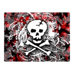 Skull Splatter Double Sided Flano Blanket (Mini)