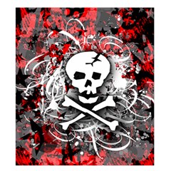 Skull Splatter Duvet Cover Double Side (King Size) from ArtsNow.com Front