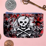 Skull Splatter Large Coin Purse