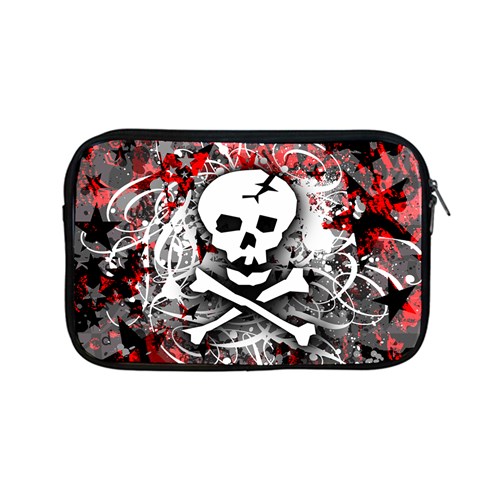 Skull Splatter Apple MacBook Pro 13  Zipper Case from ArtsNow.com Front
