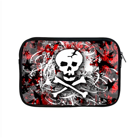 Skull Splatter Apple MacBook Pro 15  Zipper Case from ArtsNow.com Front