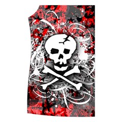 Skull Splatter Women s Button Up Vest from ArtsNow.com Front Right