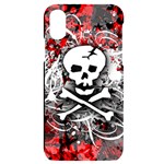 Skull Splatter iPhone X/XS Black UV Print Case